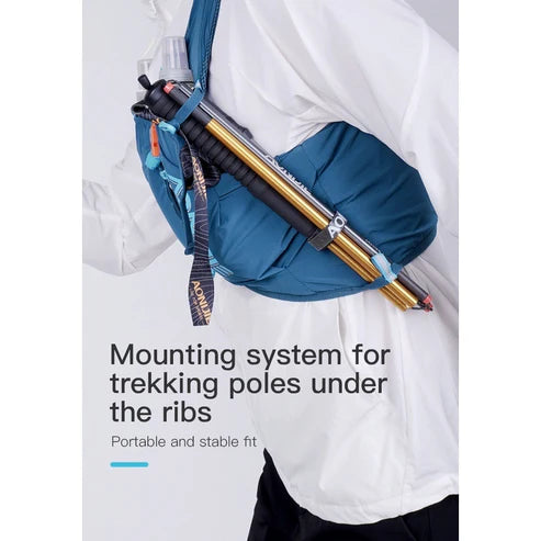 AONIJIE C962S Advanced Skin 12L Hiking Hydration Backpack - ORANGE