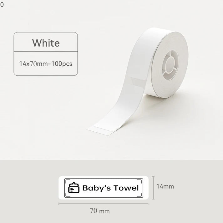 Niimbot Thermal Label 12-15mm Label Paper Sticker- White Size 15x30 210pcs