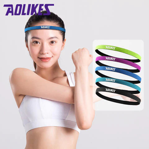 Aolikes Sports Headbands - YELLOW