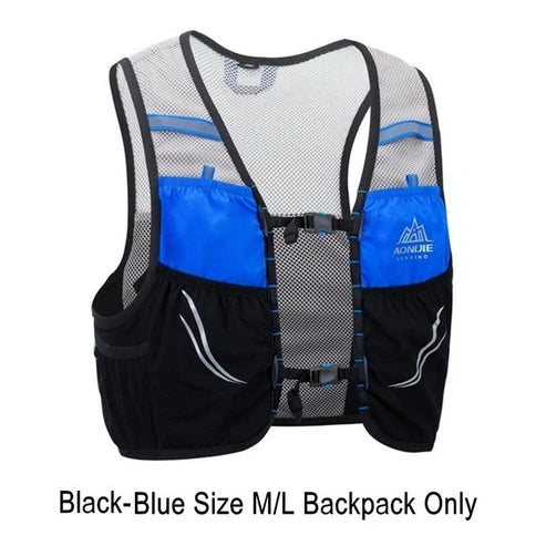 Aonijie Running Vest Lightweight Backpack Nylon - BLUE 2.5L