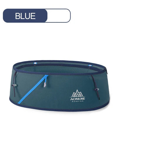 AONIJIE Running Belt Waist Pack Portable Ultralight - BLUE