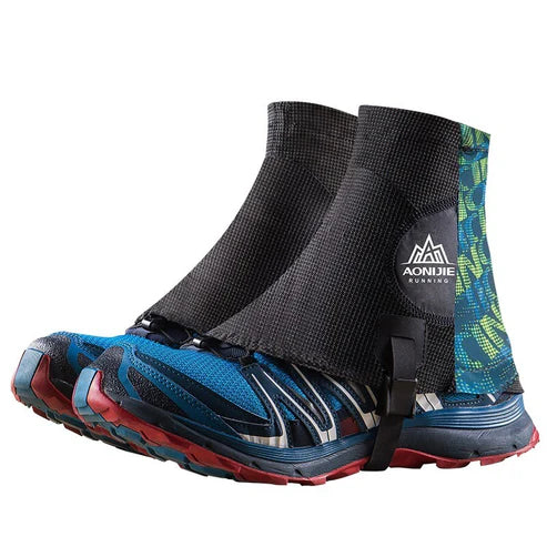 Aonijie Running Gaiters - BLUE/ GREEN/ PURPLE/BROWN