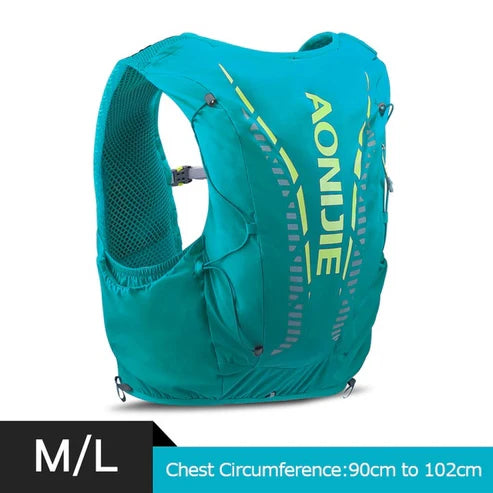 AONIJIE Advanced Skin 12L Hiking Hydration Backpack - GREEN