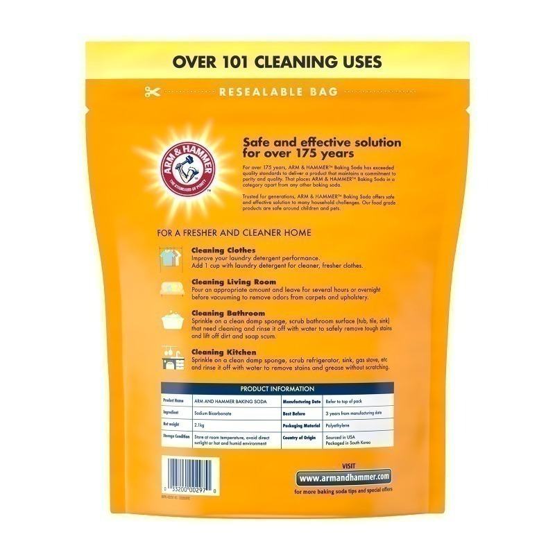 Arm & Hammer PURE BAKING SODA 2.1kg