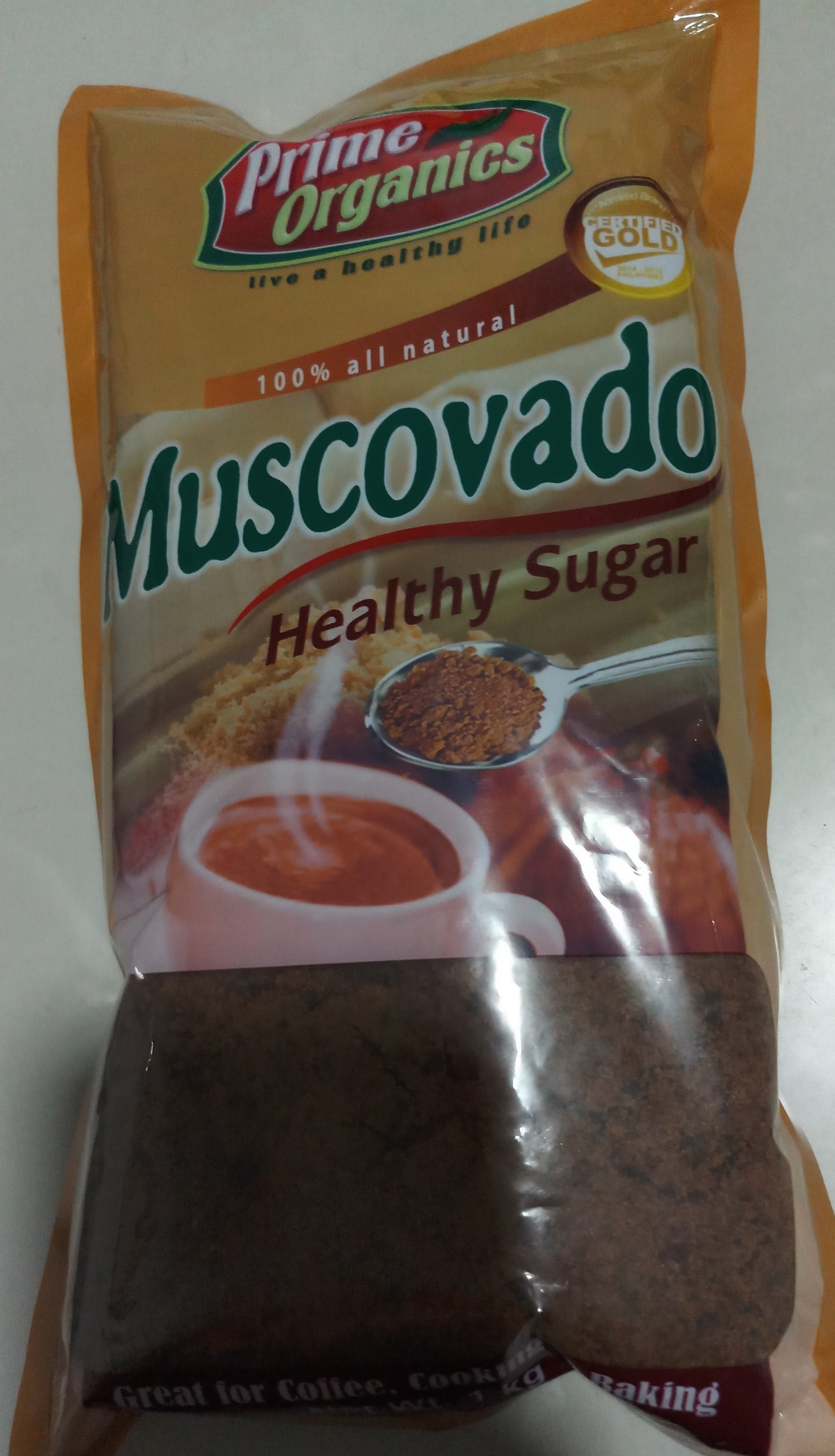 Prime Organics Muscovado Sugar 1 kg