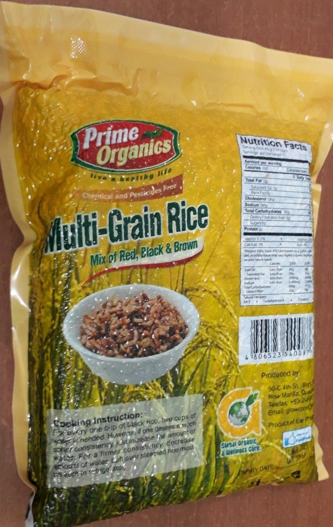 Prime Organics MULTI GRAIN rice 2kg