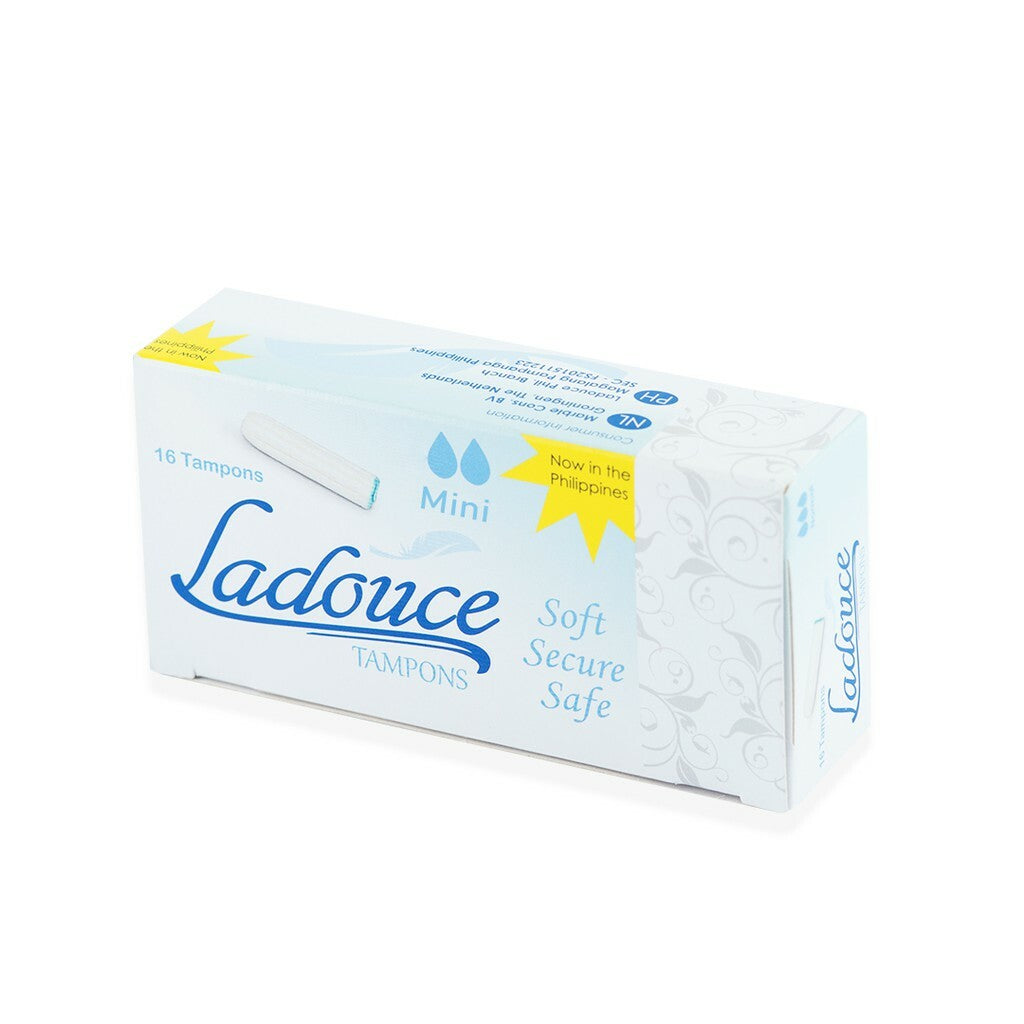 Ladouce Organic TAMPONS Mini 16 pcs (NON APPLICATOR TAMPONS)