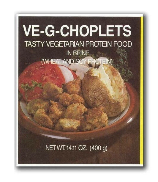 VE-G-CHOPLETS - vegetarian meat - 400g