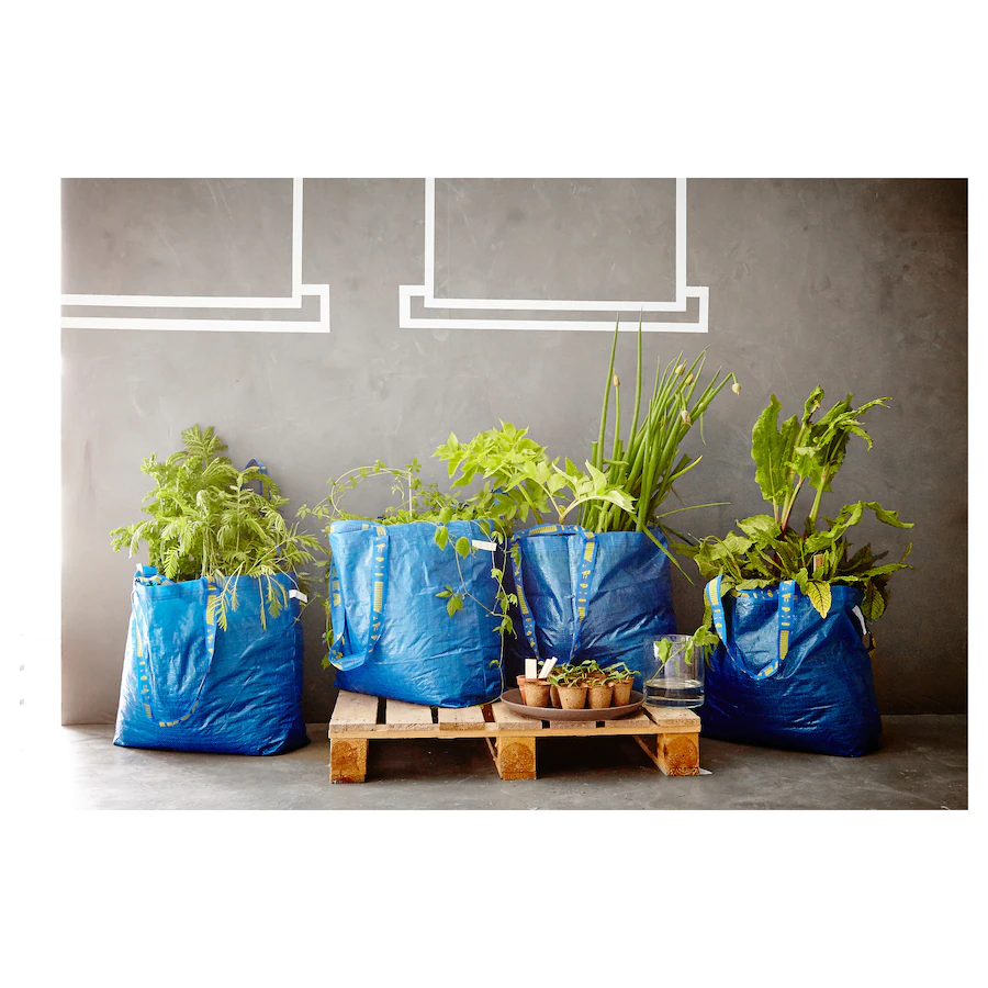 IKEA FRAKTA Shopping Bag, Medium, Blue, (Ecobag, Recyclable)