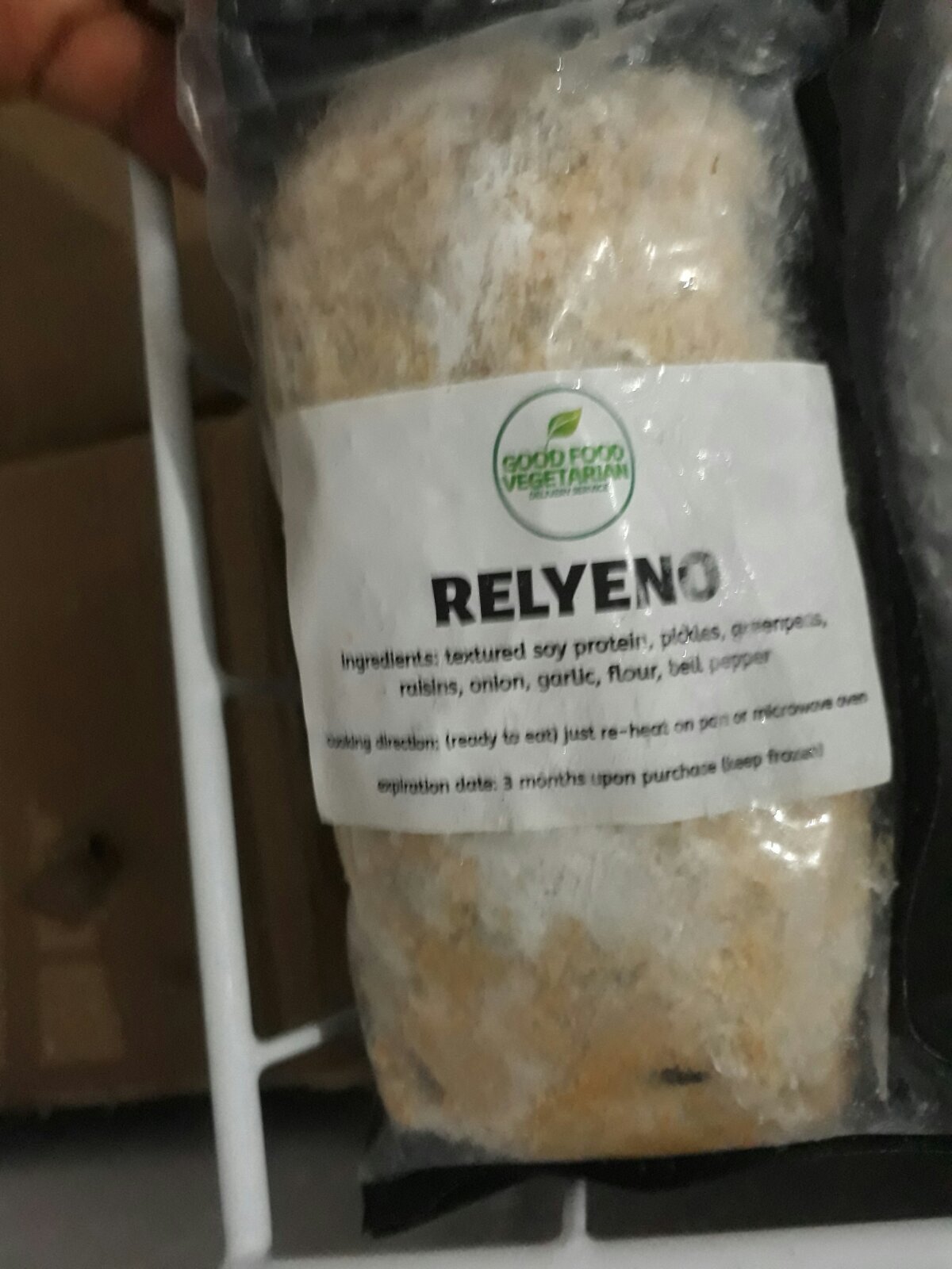 Good Food PLANT BASED RELYENO 200g