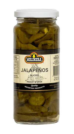 Molinera Sliced Jalapeños 335g