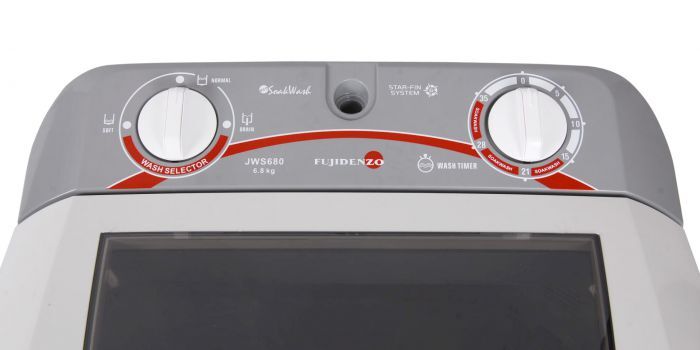 Fujidenzo 6.8 kg. Single Tub Washer with Eco-Soak Wash Cycle