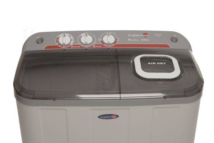 Fujidenzo 7 kg. Twin Tub Washer with Eco-Soak Wash Cycle