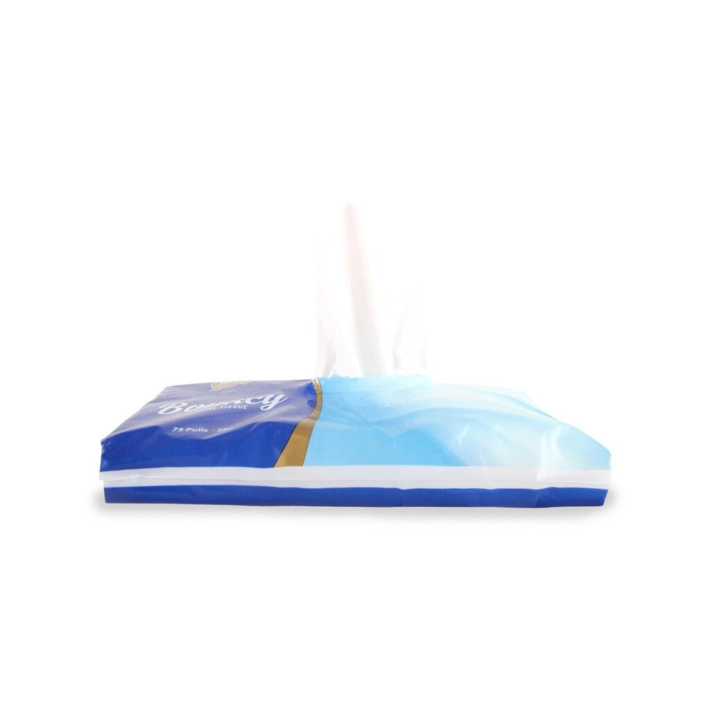 Bouncy Facial Tissue Travel Pack 2 Ply 75 Pulls