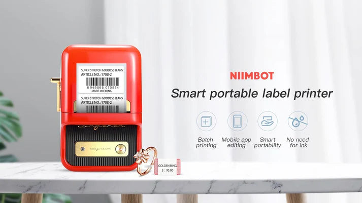 Niimbot BLACK Label Printer 20-50mm Width - B21