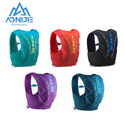 AONIJIE Advanced Skin 12L Hiking Hydration Backpack - ORANGE