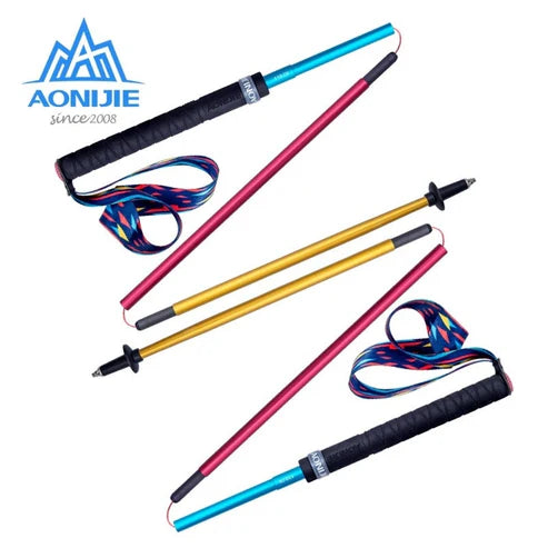Aonijie 2Pcs Carbon Fiber Hiking Pole , Shock-Absorbent