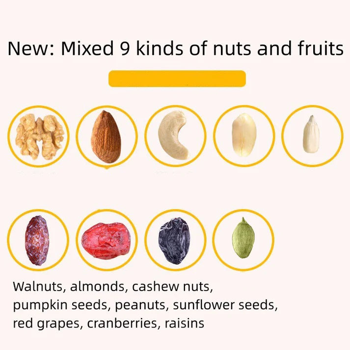 MIXED NUTS - 9 Different Kinds 500G