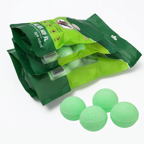 MOUSE REPELLENT Balls, Rodent and Rat repeller 5 TABLETS x 40 gram