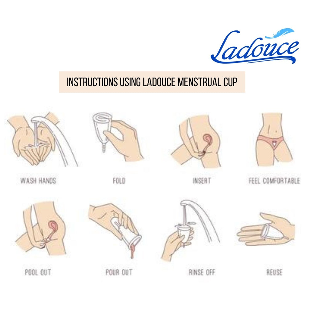 Ladouce Reusable MENSTRUAL CUP LARGE