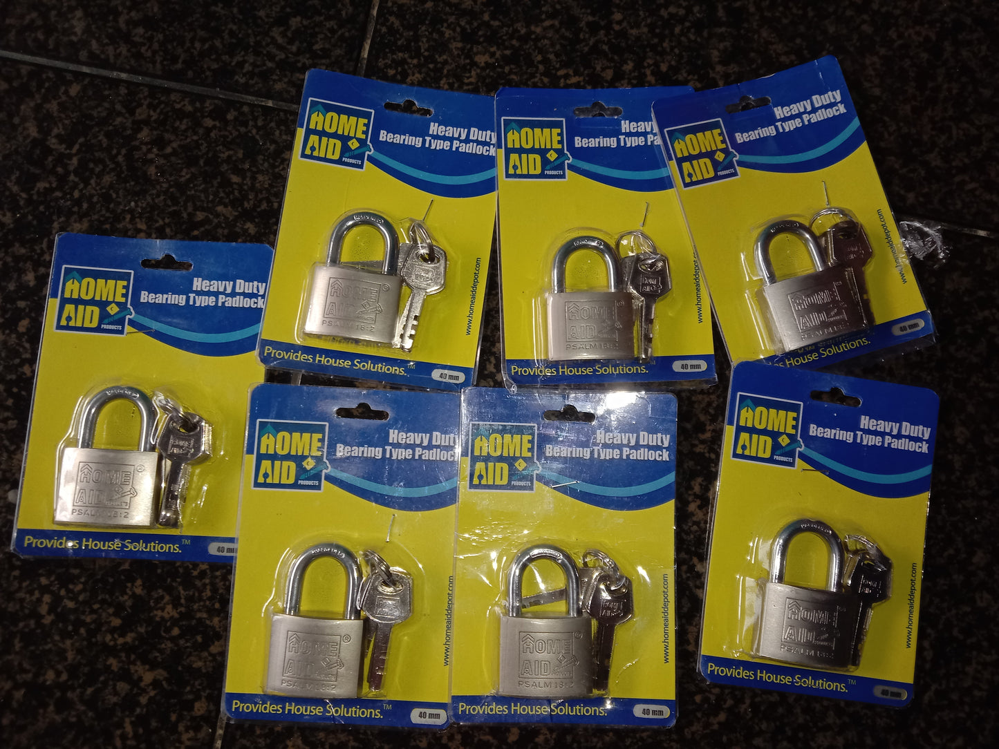 Homeaid Heavy Duty Bearing Type PADLOCK 40MM