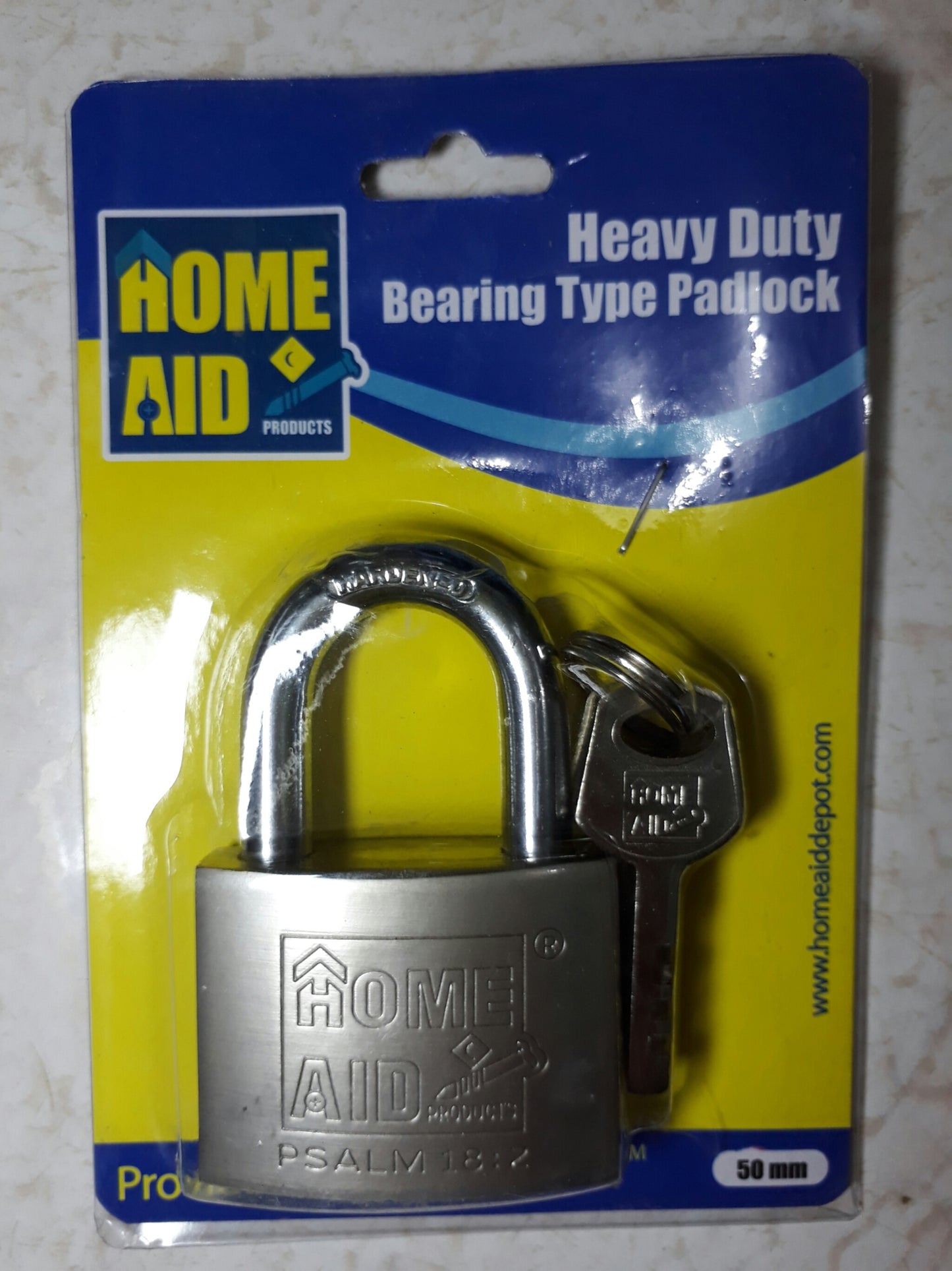 Homeaid Heavy Duty Bearing Type PADLOCK 50MM