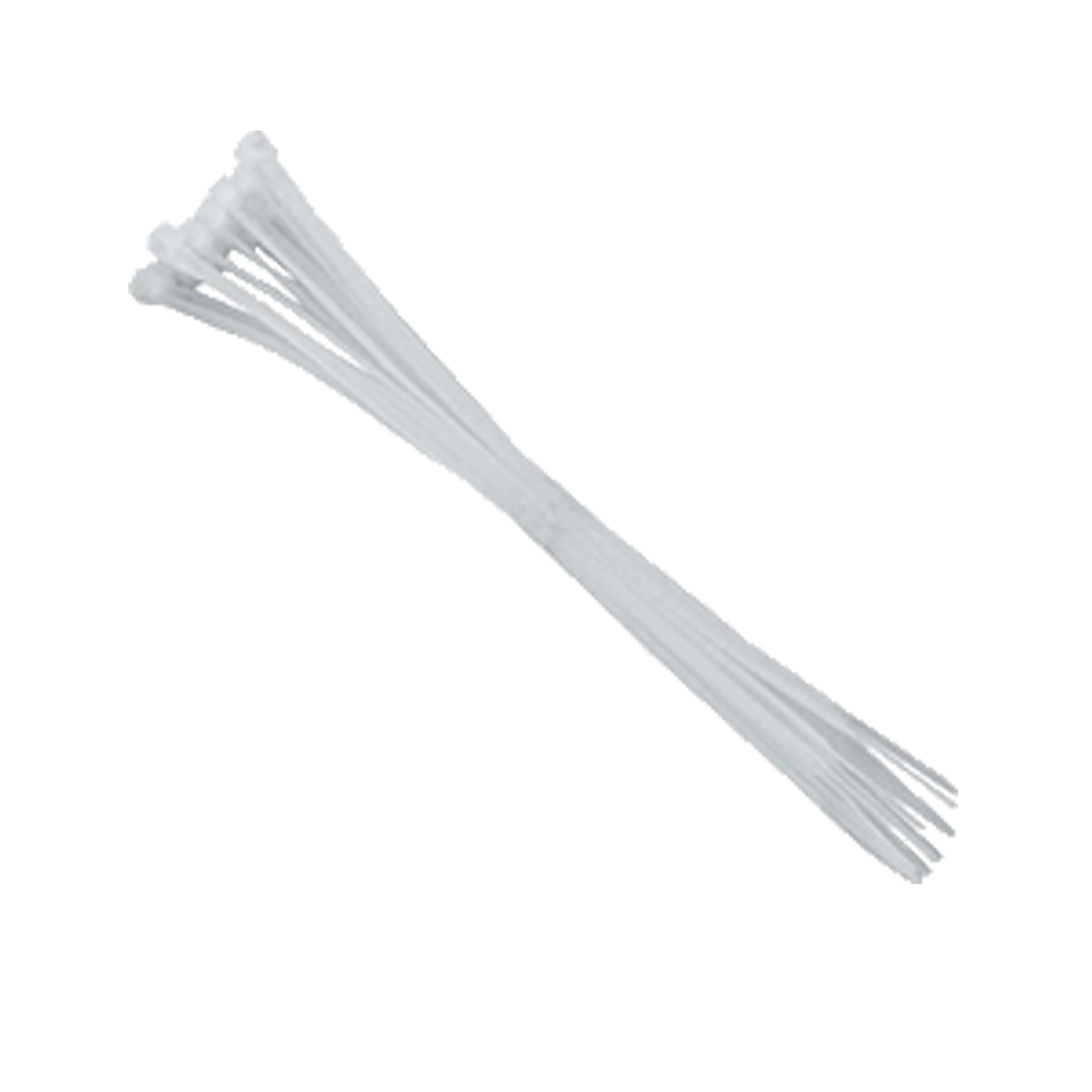 Homeaid WHITE NYLON CABLE TIES 2.5mm x 100mm x 100 pieces