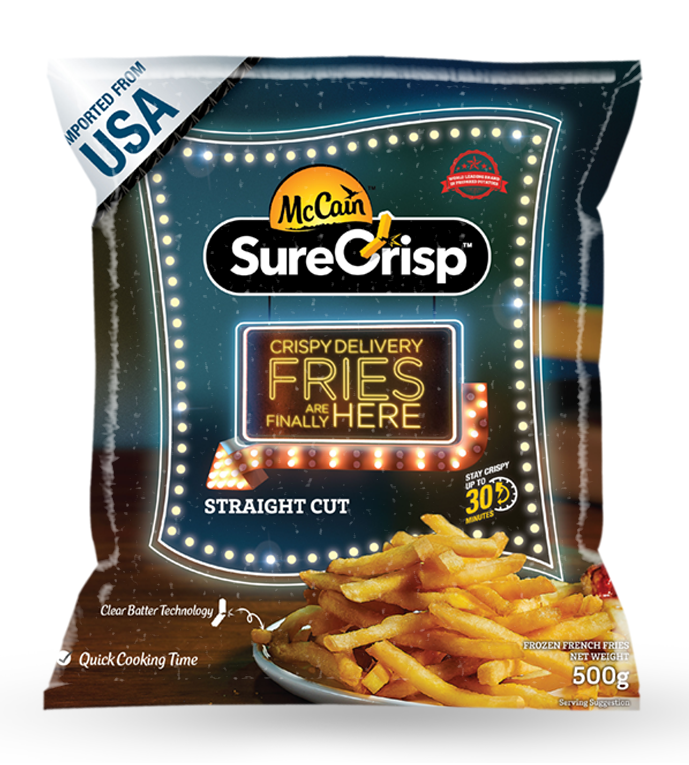 McCain SURE CRISP Fries 500g