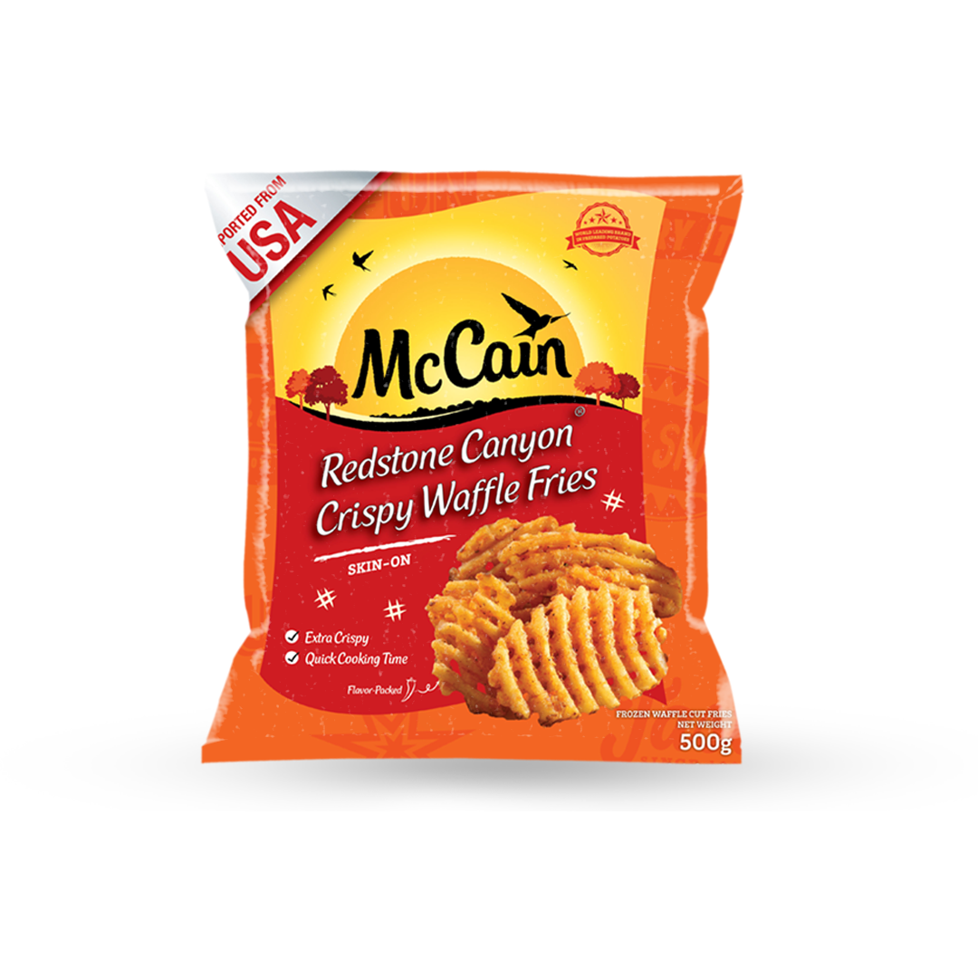 McCain REDSTONE CANYON CRISPY WAFFLE FRIES 500g
