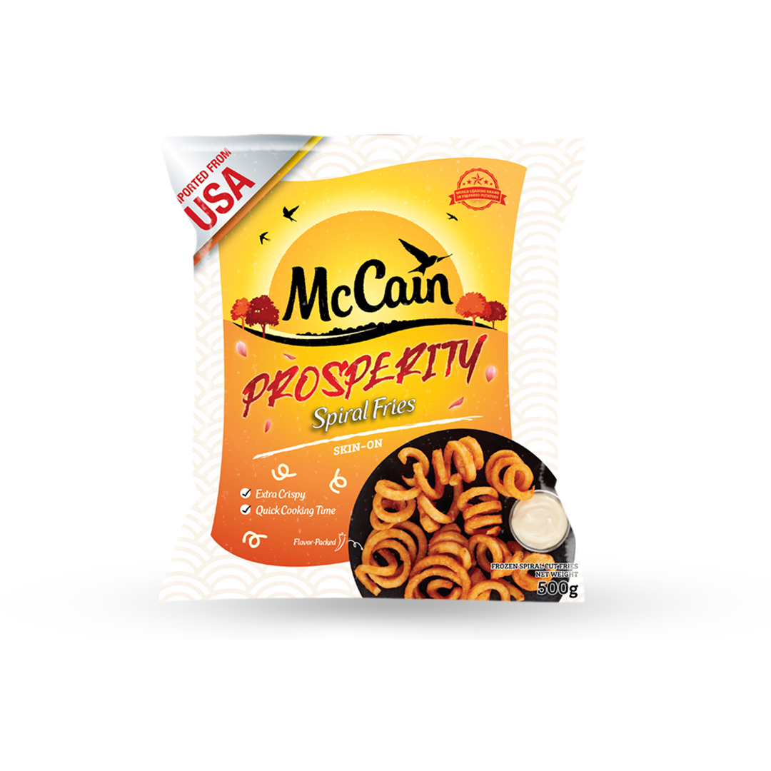 McCain PROSPERITY SPIRAL FRIES 500g