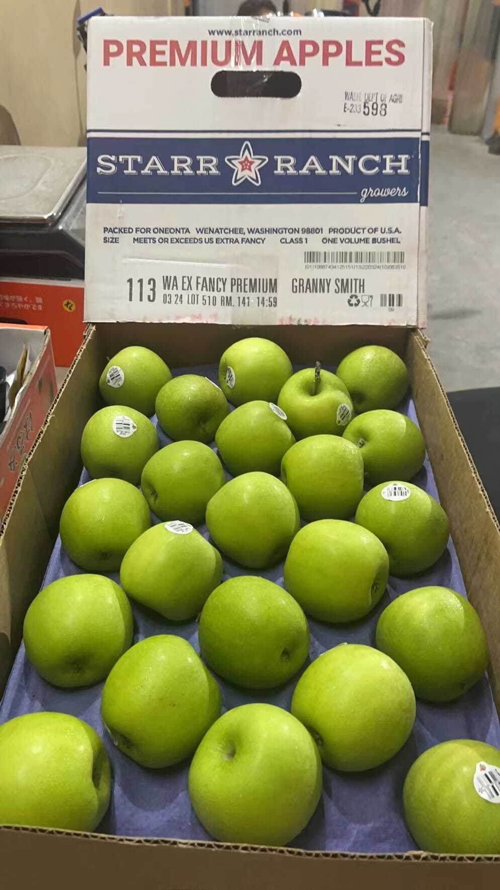 FRUITS SOLD PER BOX