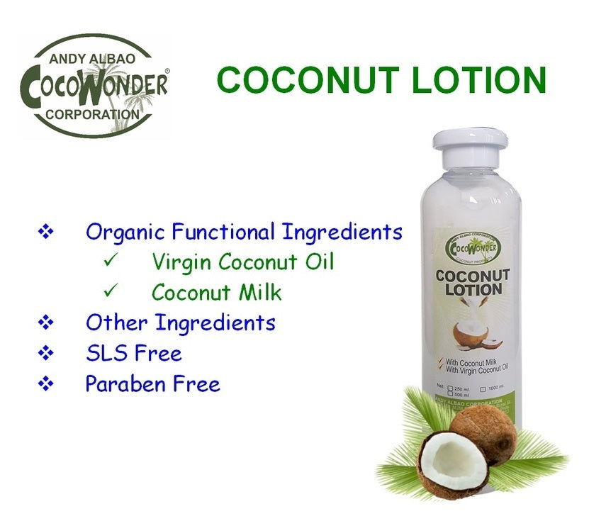 Organic COCONUT LOTION 250ml