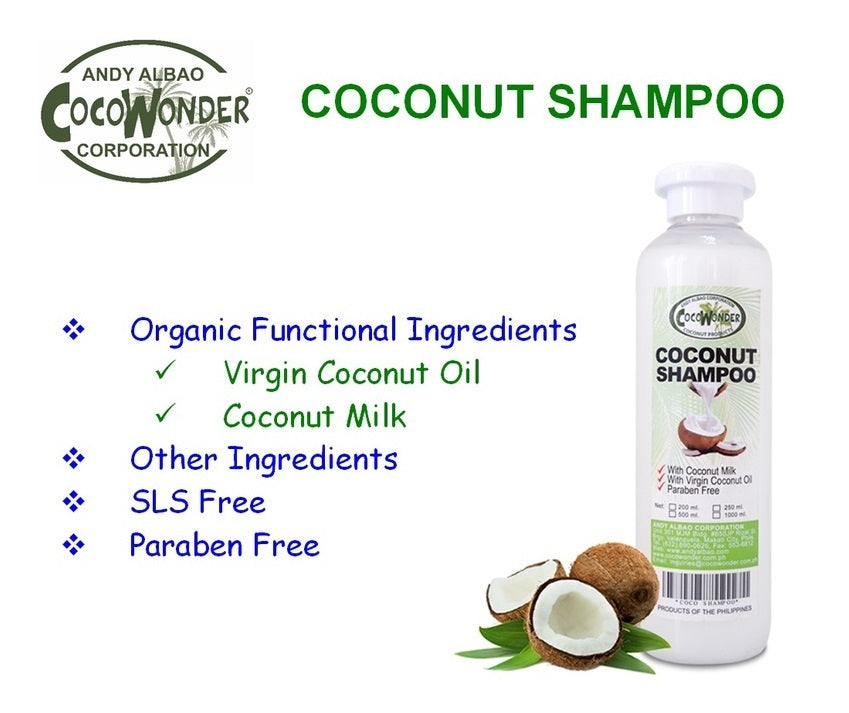 Organic COCONUT MILK SHAMPOO 250ml