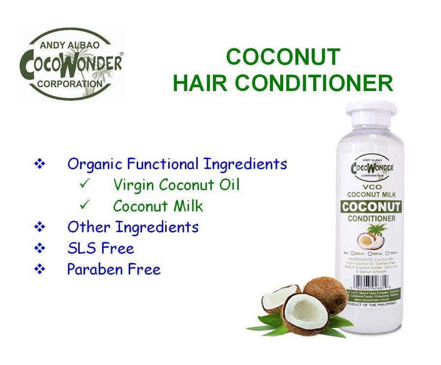 Organic COCONUT MILK CONDITIONER 250ml