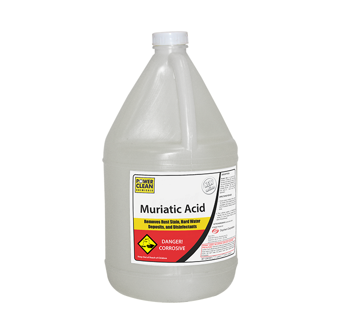 Power Clean MURIATIC ACID 1 GALLON