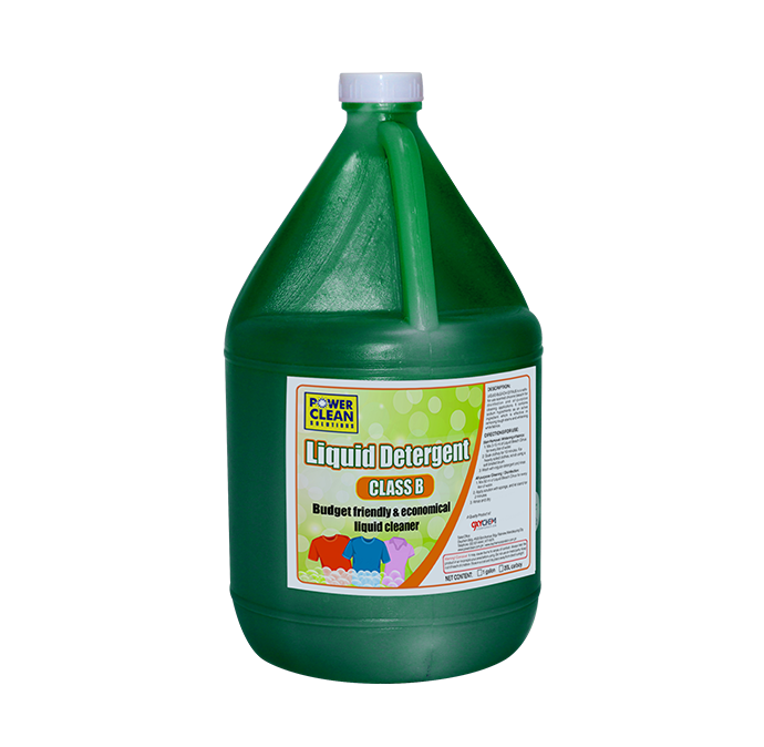 Power Clean LIQUID LAUNDRY DETERGENT CLASS B - 1 GALLON