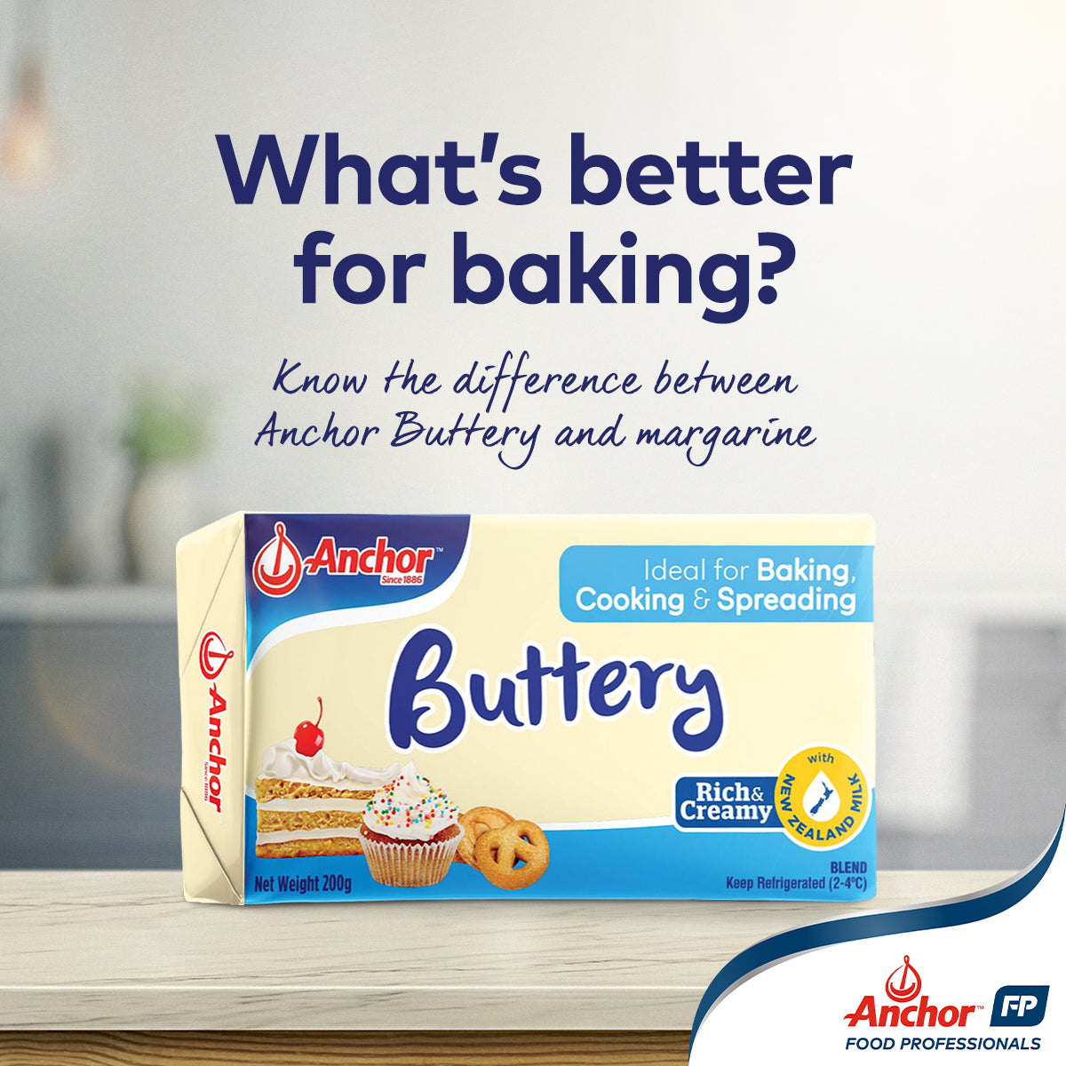 Anchor BUTTERY 2.5KG ... butter blend 8% butter fat