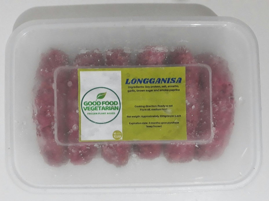 Good Food PLANT BASED LONGANISA 200g
