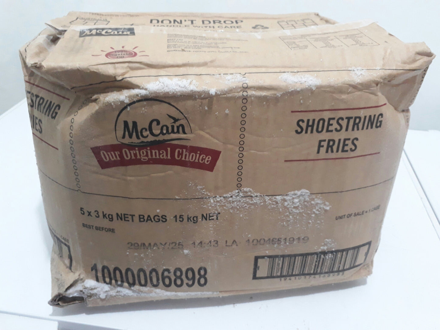 McCain SHOESTRING FRIES 3kg