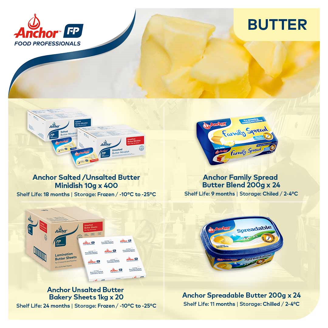 Anchor Minidish SALTED BUTTER 10gx288