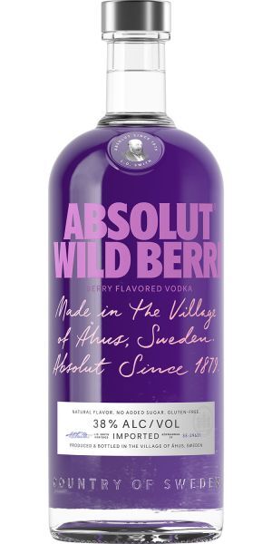 ABSOLUT WILDBERRI 1 Liter