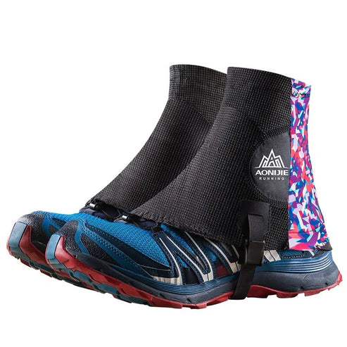 Aonijie Running Gaiters - BLUE/ GREEN/ PURPLE/BROWN