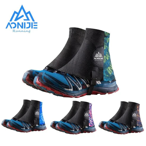 Aonijie Running Gaiters - DARK BLUE/ DARK GREEN/ PURPLE/RED