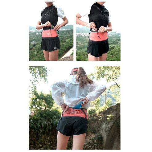 AONIJIE Running Belt Waist Pack Portable Ultralight - BLUE