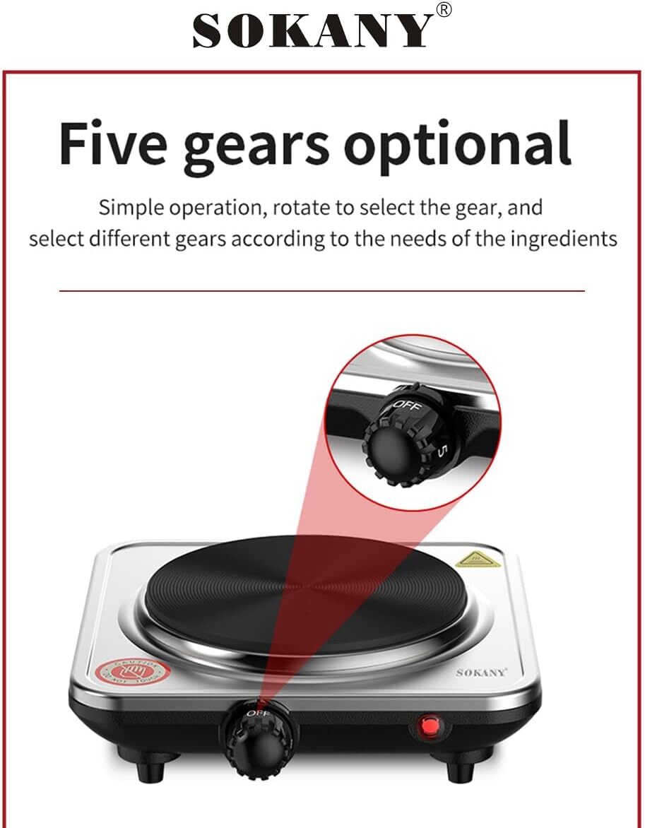 Sokany INDUCTION COOKER 1000W