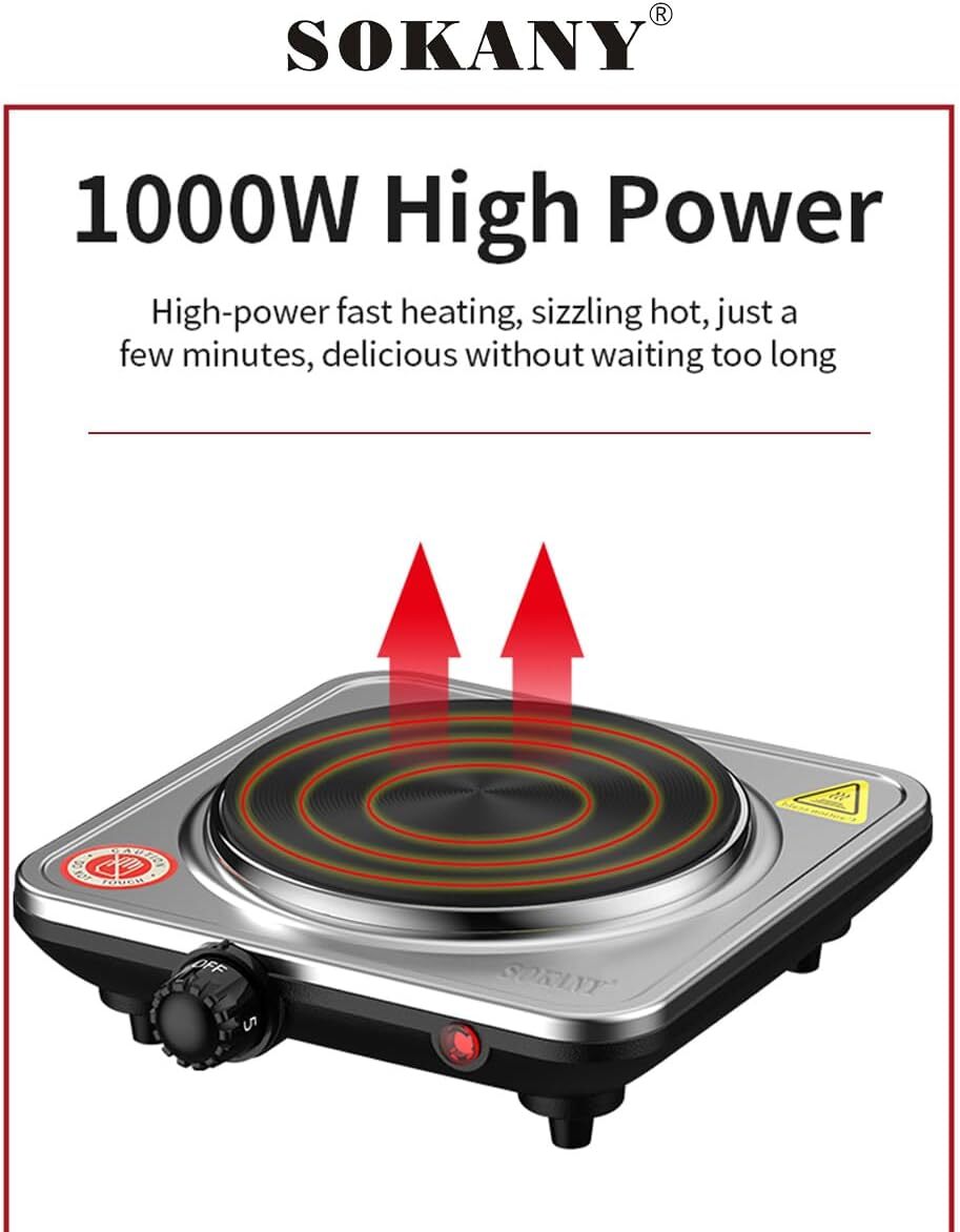 Sokany INDUCTION COOKER 1000W