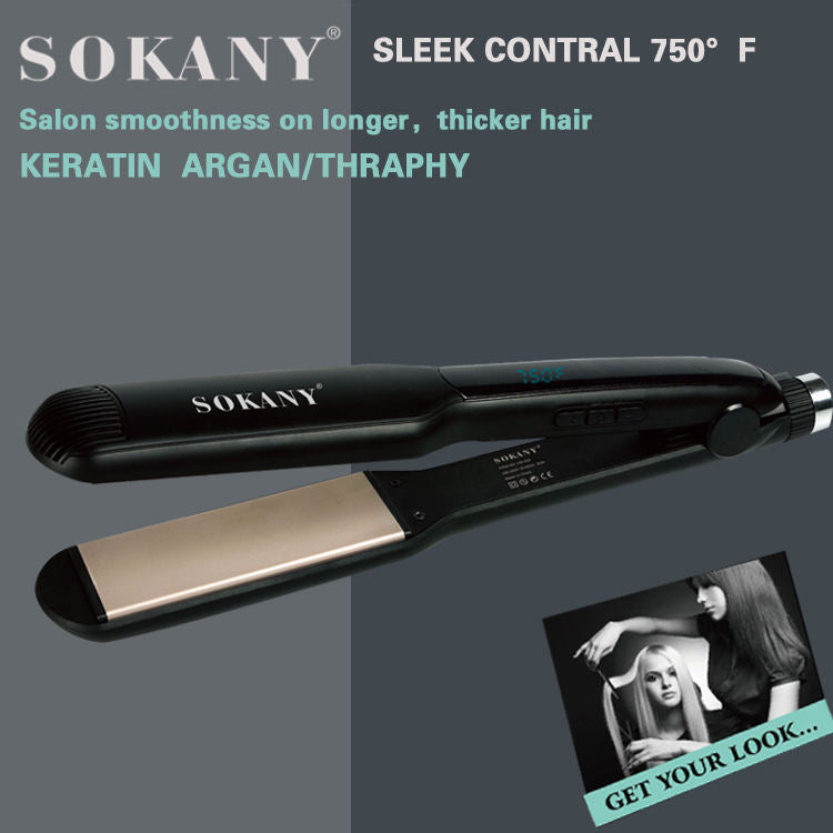 Sokany SLEEK CONTROL HAIR FLAT IRON 750 F β 50W