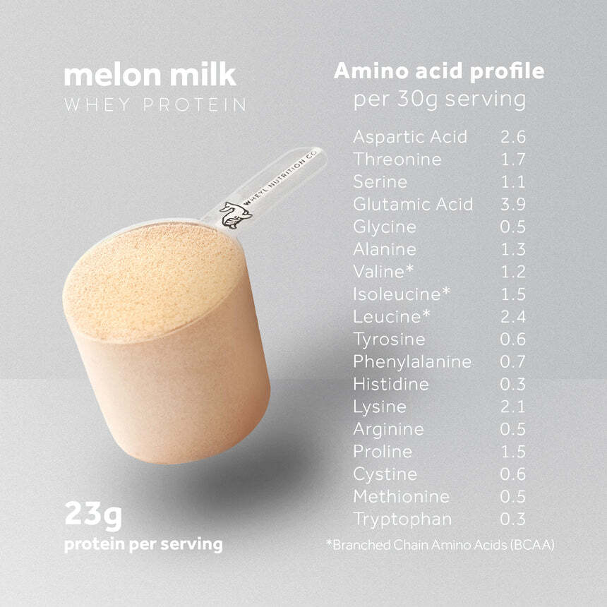 JUST WHEY PROTEIN MELON MILK 1lb (454g) - 15 servings