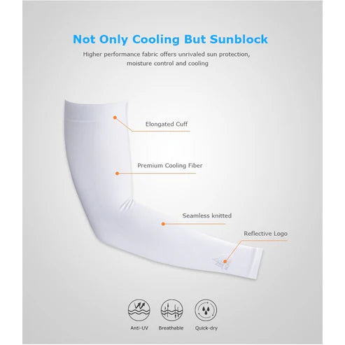 AONIJIE ONE Pair Cooling Arm Sleeves – NO THUMB