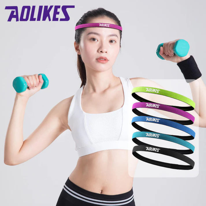 Aolikes Sports Headbands - YELLOW